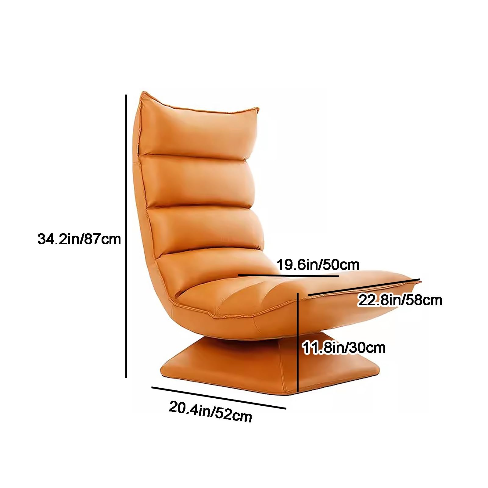 Amazon｜ローソファ、レイジーソファー、背もたれ付き回転ソファー